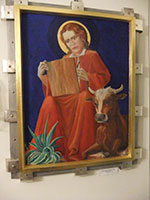 Der Heilige Lukas mit dem Stier von Walter Elwert